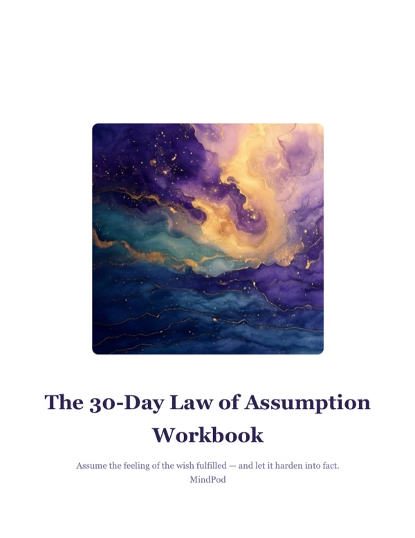 Cover of The 30-Day Law of Assumption Workbook